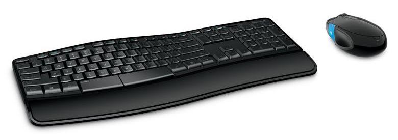 Клавиатура + мышь Microsoft Sculpt Comfort (L3V-00017) беспров., черный, USB. RTL