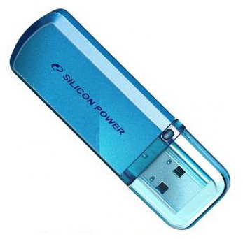 64 Gb Silicon Power Helios 101 (SP064GBUF2101V1B), голубой, USB2.0