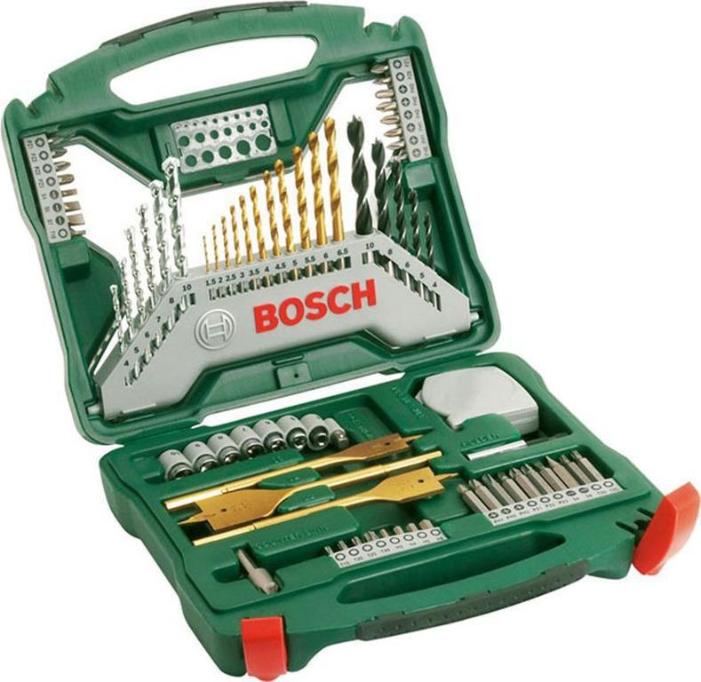 Набор инструментов Bosch X-Line Titanium X70Ti 2607019329 70 предметов (2.607.019.329)