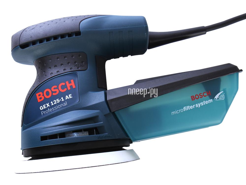 Шлифовальная машина Bosch GEX 125-1 AE Professional 0601387501 эксцентриковая (0.601.387.501)