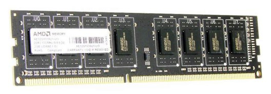 DDR III 4096MB PC-12800 1600MHz AMD R534G1601U1S-UO/2S-UO CL11 OEM