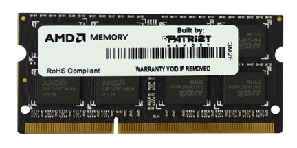 SO-DIMM DDR III 8192MB PC-12800 1600Mhz AMD (R538G1601S2S-UO) OEM 