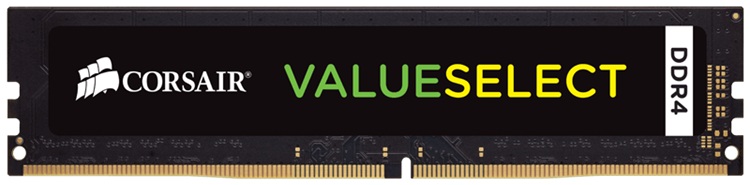DDR4 4GB PC-17000 2133MHz Corsair ValueSelect (CMV4GX4M1A2133C15) CL14 1.2V RTL 