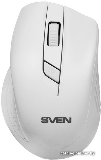 Mouse Wireless Sven RX-325 (BlueLED, 600/1000 dpi, white) RTL