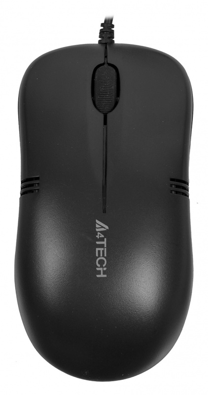 Mouse A4 Tech OP-560NU Black, USB мышь, проводная (USB), сенсор оптический, 1000 dpi, 3 кнопки