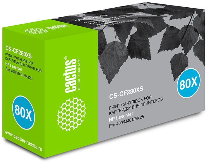 Картридж Cactus CS-CF280X HP LJ Pro 400/M401/M425 (6900стр.)
