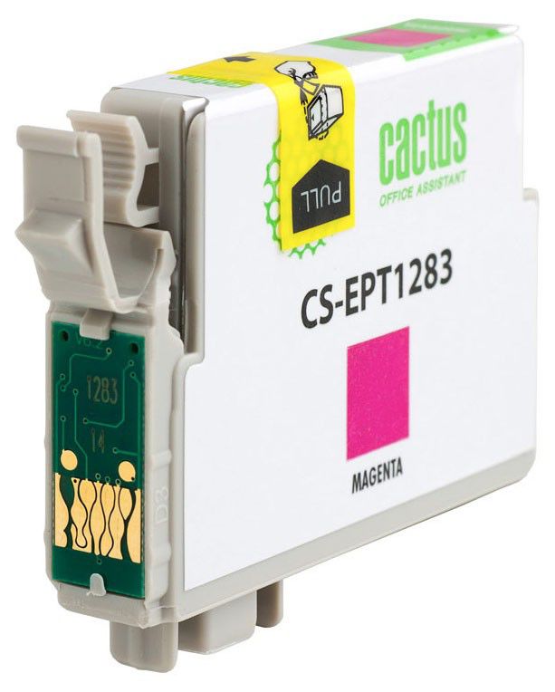 Картридж Cactus CS-EPT1283 пурпурный для Epson Stylus S22/SX125/SX420/SX425 (7ml)