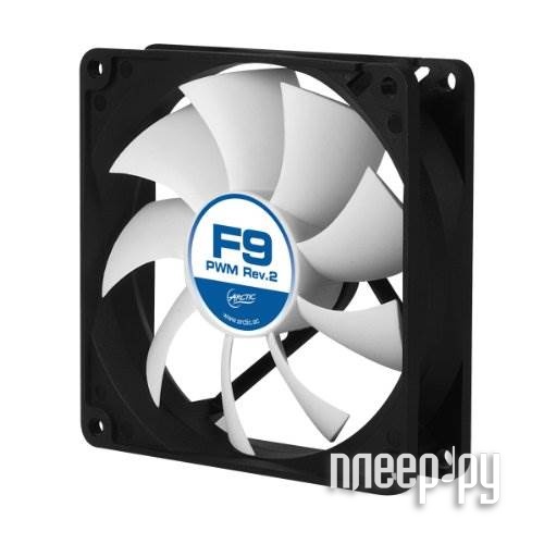 Вентилятор 92mm Arctic Cooling F9 PWM Rev.2 (AFACO-090P2-GBA01) 550-1800RPM