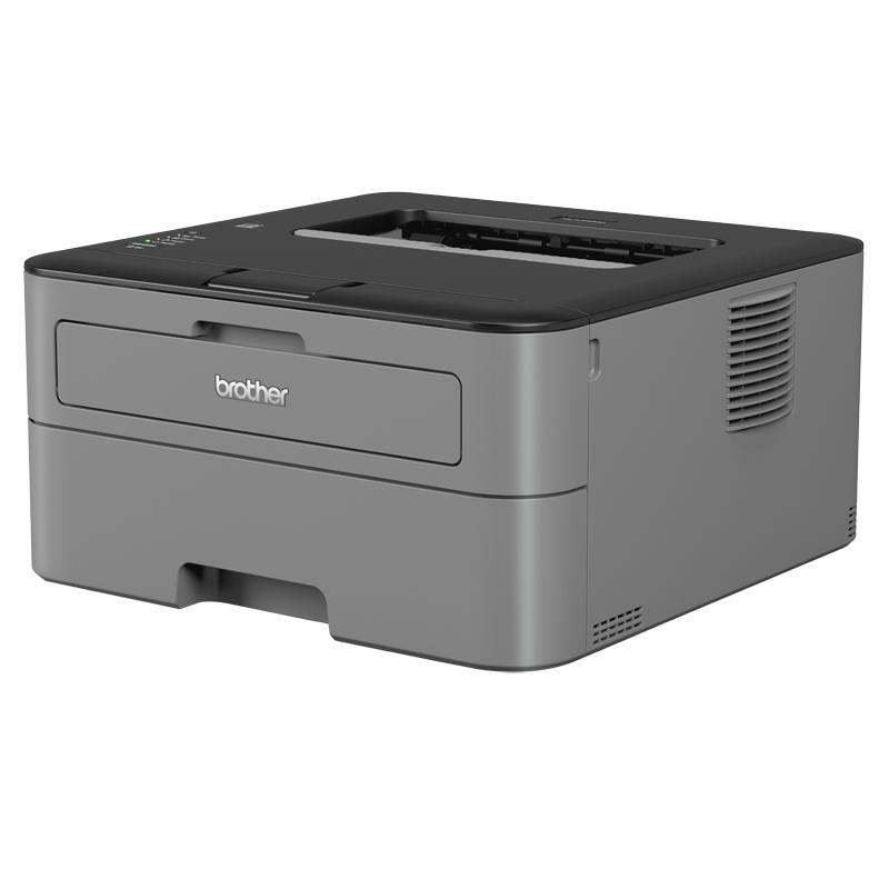 Принтер лазерный Brother HL-L2300DR (A4, 2400x600dpi, черно-серый, USB2.0) RTL