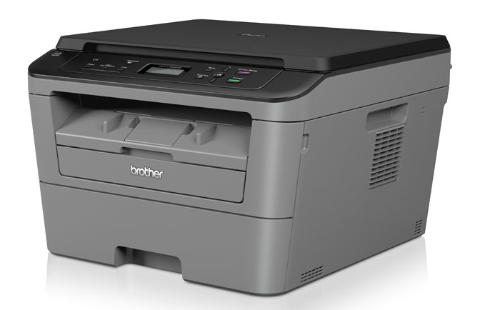 МФУ Brother DCP-L2500DR (A4, лазерный, принтер + сканер + копир, ЖК, серо-черный, USB2.0)