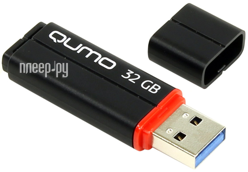 32 Gb USB3.0 QUMO Speedster QM32GUD3-SP-black