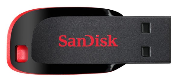 16 Gb SanDisk Cruzer Blade (SDCZ50-016G-B35), USB 2.0, Black