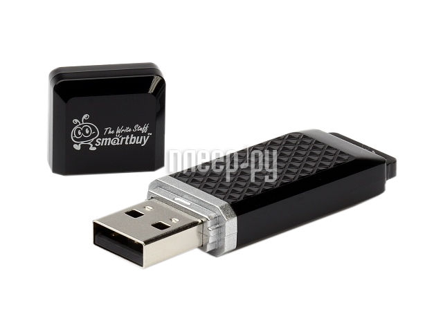 16 Gb SmartBuy Quartz (SB16GBQZ-K), Black, USB2.0