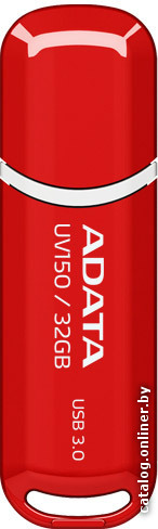 32 Gb USB3.0 A-Data DashDrive UV150 (AUV150-32G-RRD) Red