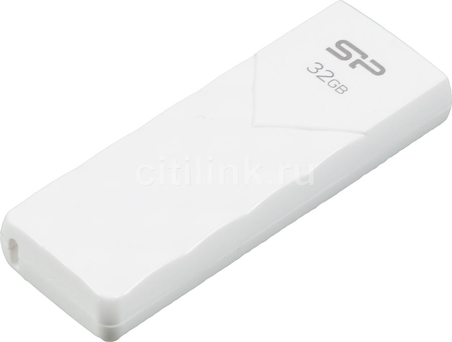 32 Gb Silicon Power Ultima U03 (SP032GBUF2U03V1W), USB 2.0, White