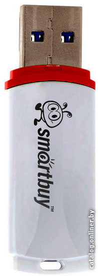 32 Gb SmartBuy Crown (SB32GBCRW-W), USB 2.0, White
