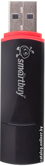 4 Gb SmartBuy Crown (SB4GBCRW-K), USB 2.0, Black