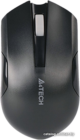 Mouse Wireless A4Tech G3-200N-1, USB мышь, полноразмерная, радио, сенсор оптический, 1000 dpi, 3 кнопки, Black