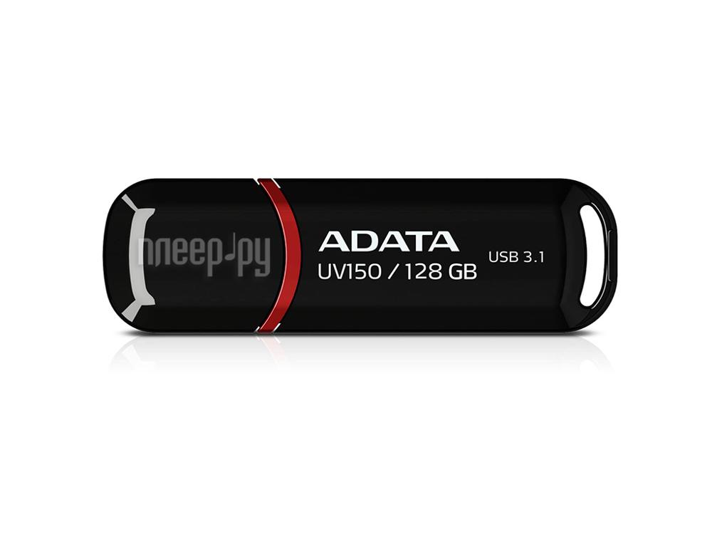 128 Gb USB3.0 A-Data DashDrive UV150 (AUV150-128G-RBK) Black
