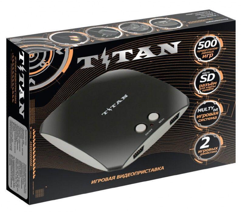 Игровая приставка SEGA Magistr Titan 3 Black + 500 игр