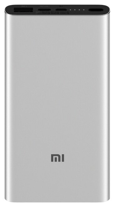 Портативное зарядное устройство Xiaomi Mi Power Bank 3 10000mAh Silver VXN4273GL PLM13ZM