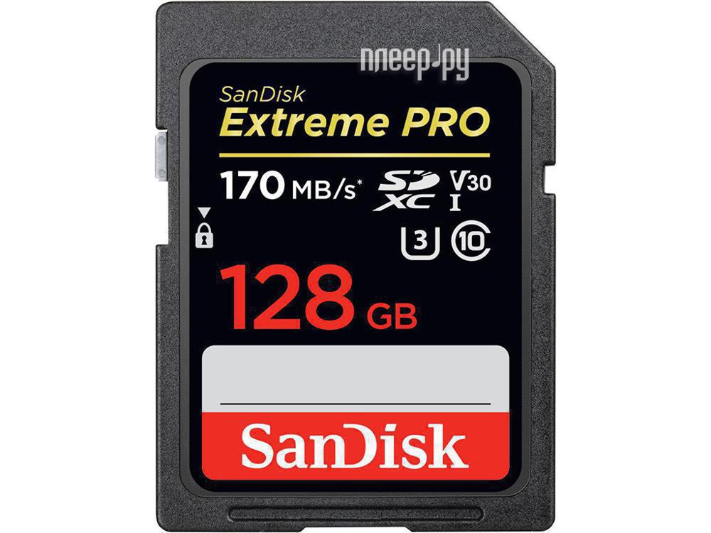 SD 128 Gb SanDisk Class 10 UHS-I SDSDXXY-128G-GN4IN