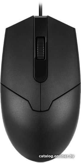 Mouse Sven RX-30 USB чёрная (2+1кл. 1000DPI, цвет. картон, каб. 2м. SV-018214