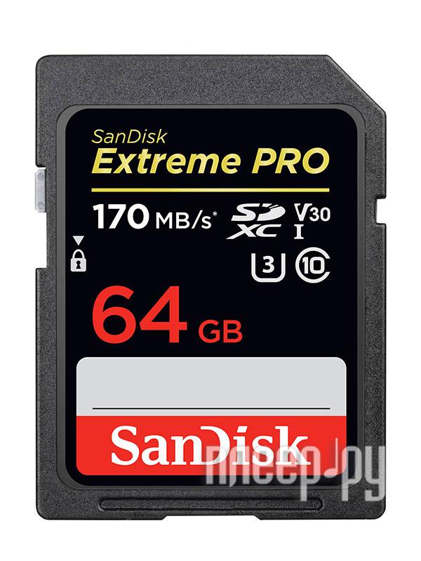 SD 64 Gb SanDisk Class 10 UHS-I SDSDXXY-064G-GN4IN