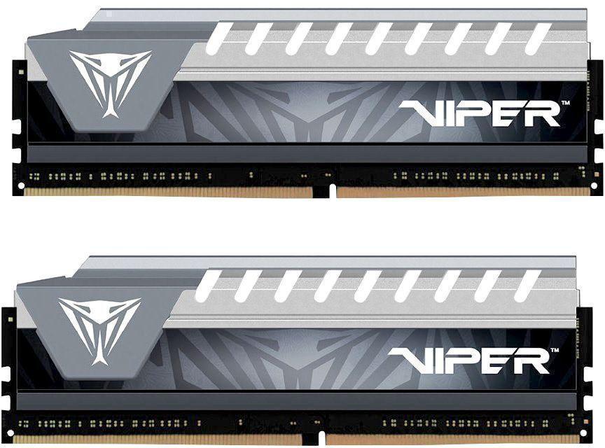 DDR4 8GB KITof2 PC-21300 2666MHz Patriot Viper Elite Series (PVE48G266C6KGY) CL16  RTL