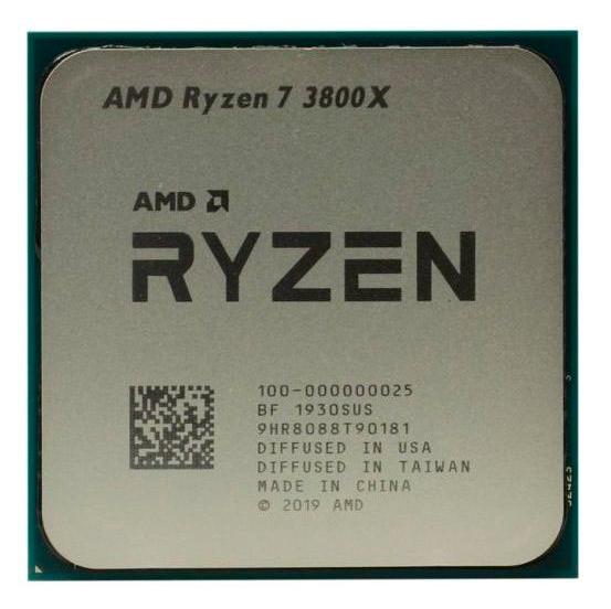 BOX CPU Socket-AM4 AMD Ryzen 7 3800X (100-100000025BOX) (3.9/4.5GHz, 8core, 4Mb L2, 32Mb L3, 105W)