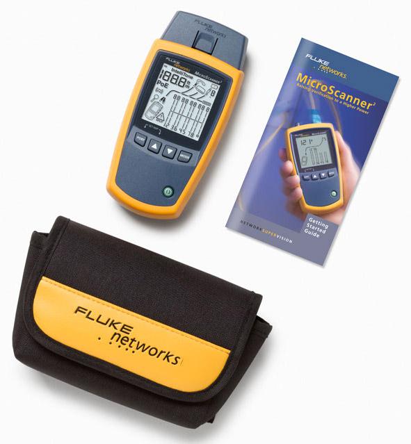 Тестер Fluke MicroScanner2 MS2-100 RJ11/RJ45