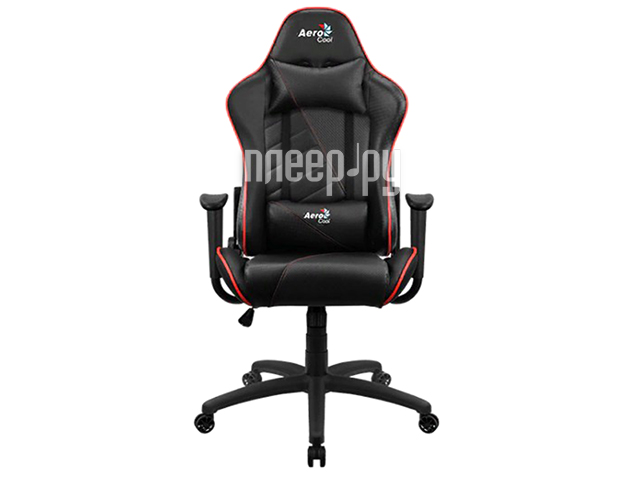 Кресло для геймера Aerocool AC110 AIR Black-Red