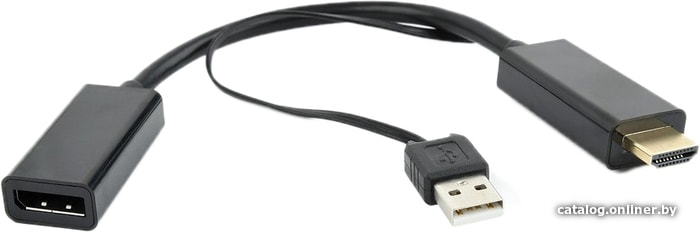Конвертер HDMI-DP, Gembird DSC-HDMI-DP