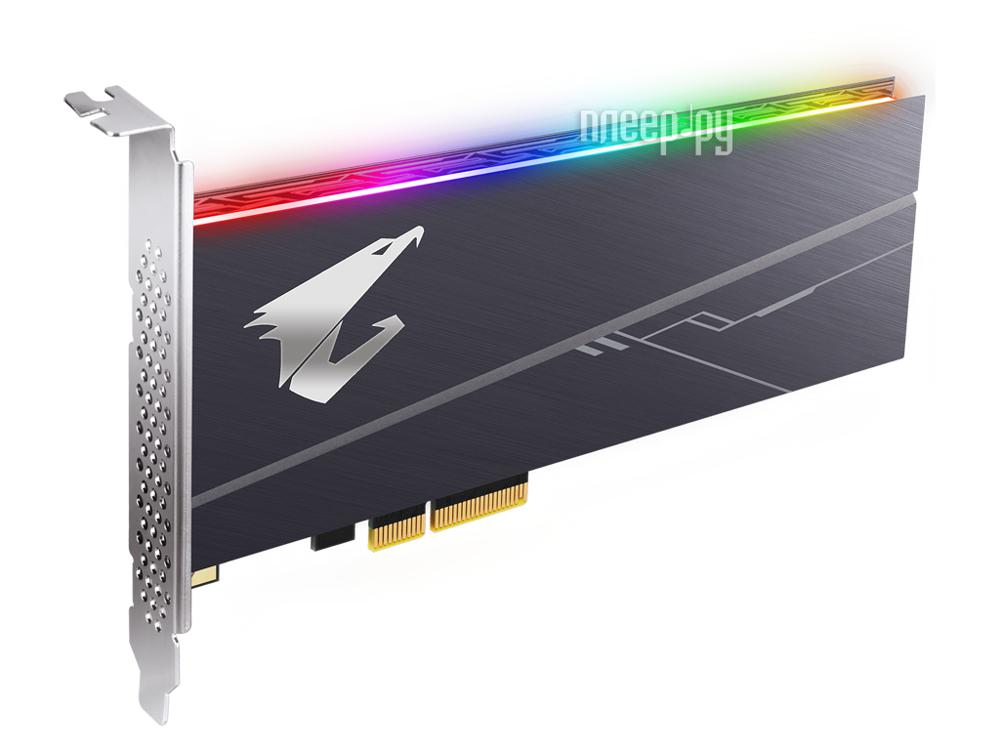 SSD PCI-Ex4 Gigabyte Aorus RGB AIC NVMe 1TB GP-ASACNE2100TTTDR