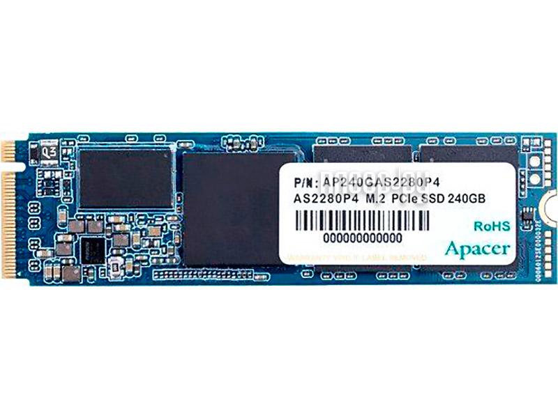 SSD M.2 Apacer 240Gb AS2280P4 (AP240GAS2280P4-1)
