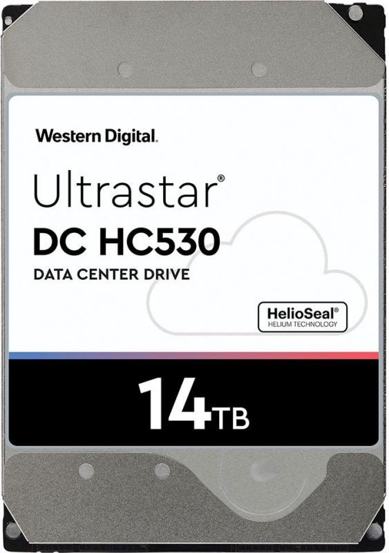 HDD 3.5" SATA-III Western Digital 14TB Ultrastar DC HC530 (WUH721414ALE6L4) 7200RPM 512Mb 6Gb/s