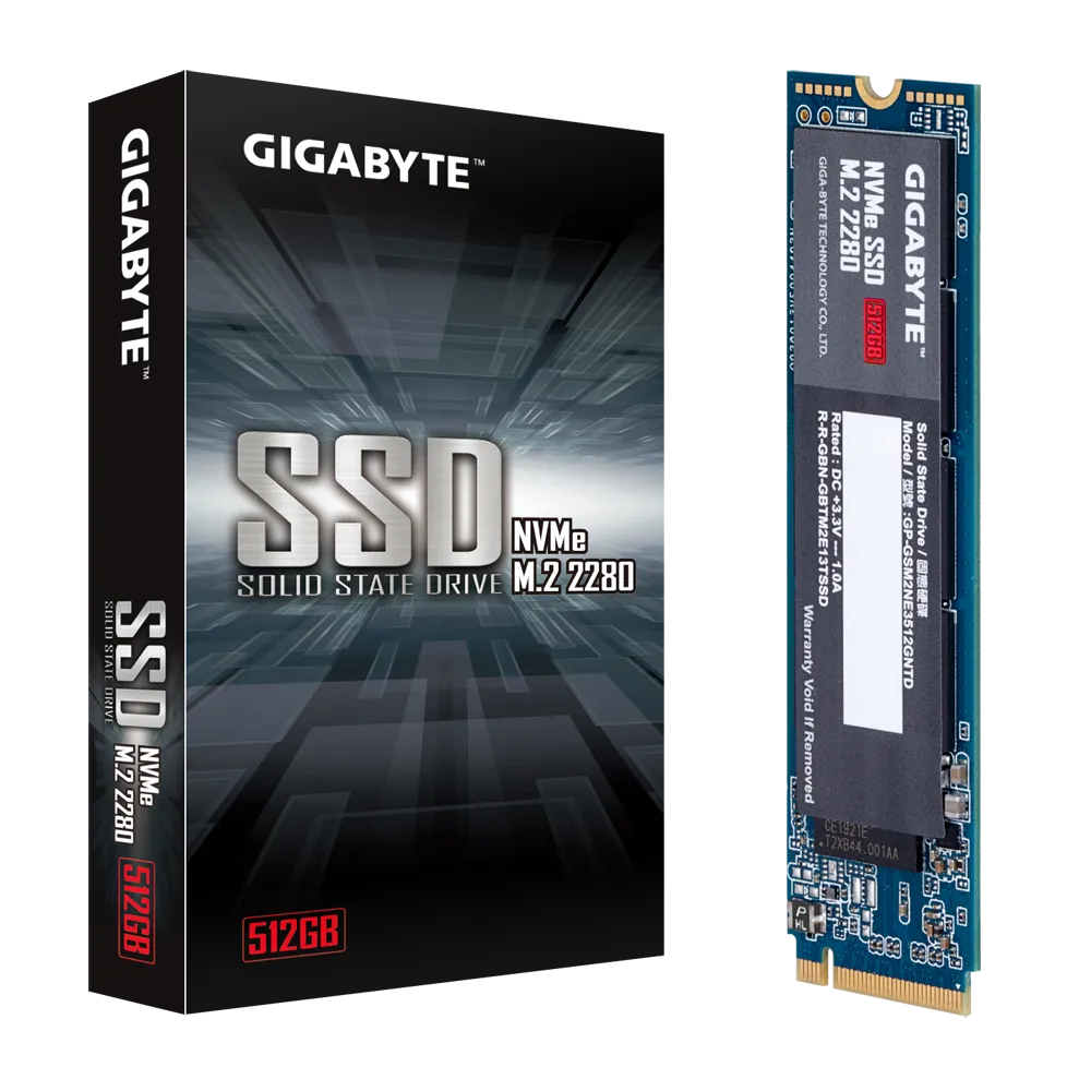 SSD M.2 Gigabyte 512Gb (GP-GSM2NE3512GNTD)