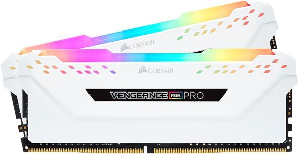 DDR4 32GB KITof2 PC-21300 2666MHz Corsair Vengeance RGB PRO (CMW32GX4M2A2666C16W) CL16 RTL