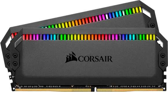 DDR4 16GB KITof2 PC-25600 3200MHz Corsair Dominator Platinum RGB (CMT16GX4M2C3200C16) CL16 RTL