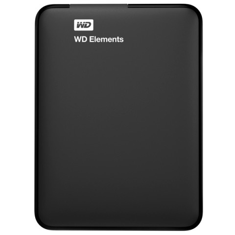 External HDD 2.5" USB3.0 WD 4TB Elements Portable (WDBW8U0040BBK-EEUE) Black RTL