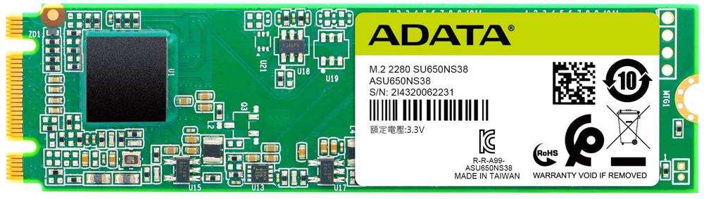 SSD M.2 A-Data 120Gb Ultimate SU650NS38 (ASU650NS38-120GT-C) RTL