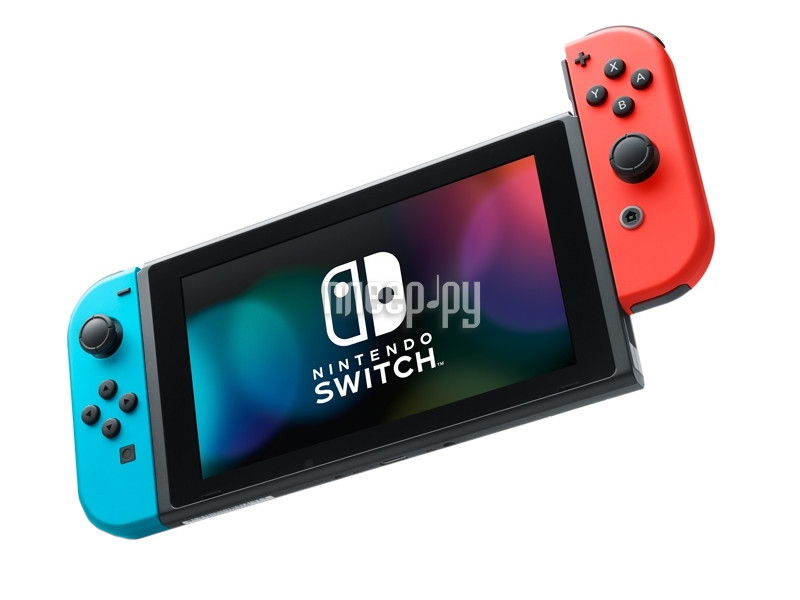 Игровая приставка Nintendo Switch Neon Red-Neon Blue HAD-001-01