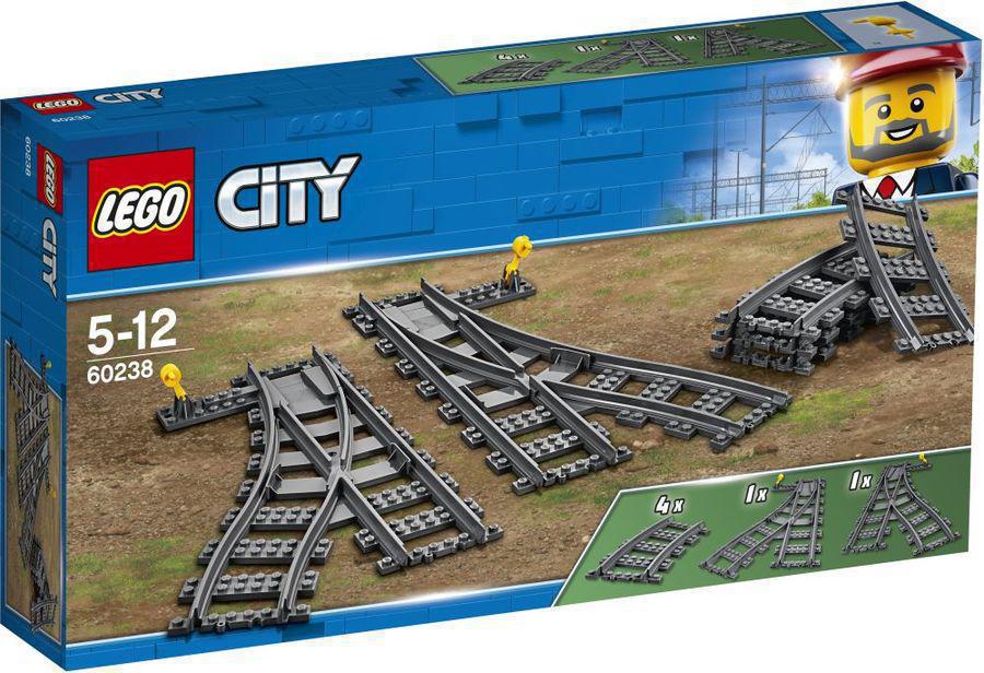 Конструктор Lego City Дополнительные элементы для поезда 8 дет. 60238
