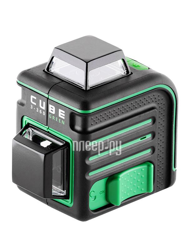 Нивелир ADA Cube 3-360 Basic Edition Green A00560