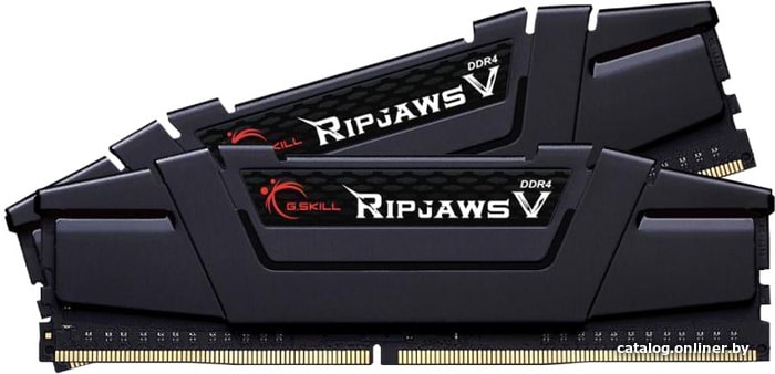 DDR4 32GB KITof2 PC-28800 3600MHz G.Skill Ripjaws V (F4-3600C18D-32GVK) CL18 RTL