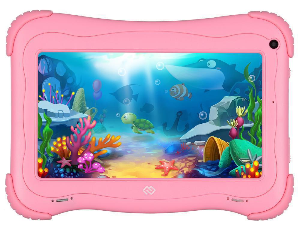 Детский планшет Digma Optima Kids 7 Pink TS7203RW (RockChip RK3126C 1.2 GHz/1024Mb/16Gb/Wi-Fi/Bluetooth/Cam/7.0/1024x600/Android)