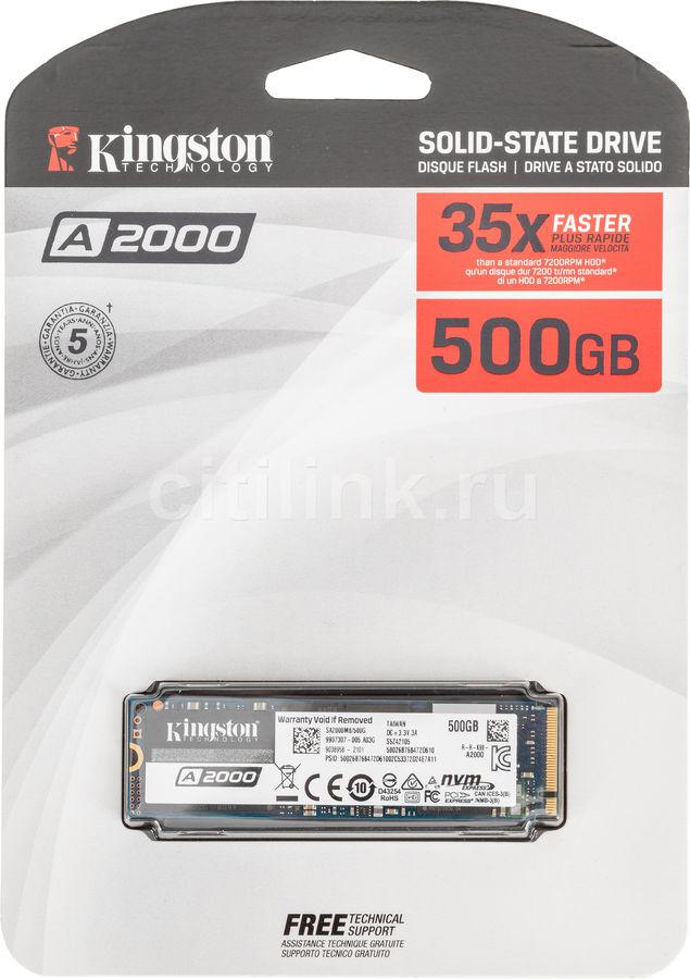 SSD M.2 Kingston 500Gb SSDNow A2000 (SA2000M8/500G)