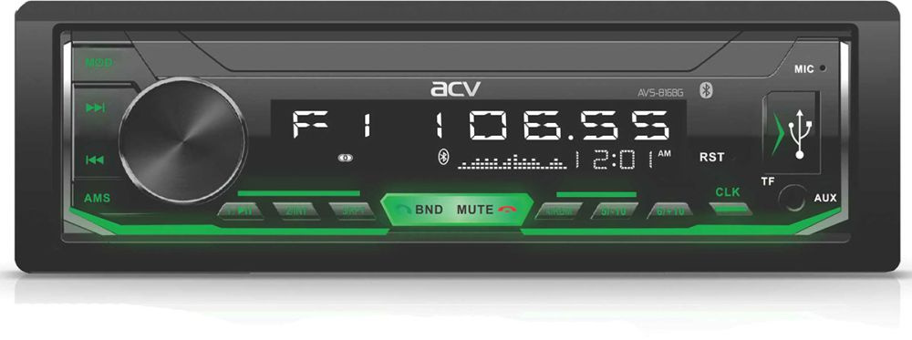Автомагнитола ACV AVS-816BG,  USB,  SD