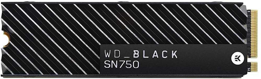 SSD M.2 WD 500Gb SN750 NVME Western Digital Black WDS500G3XHC