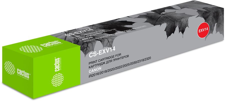 Картридж Cactus CS-EXV14, черный